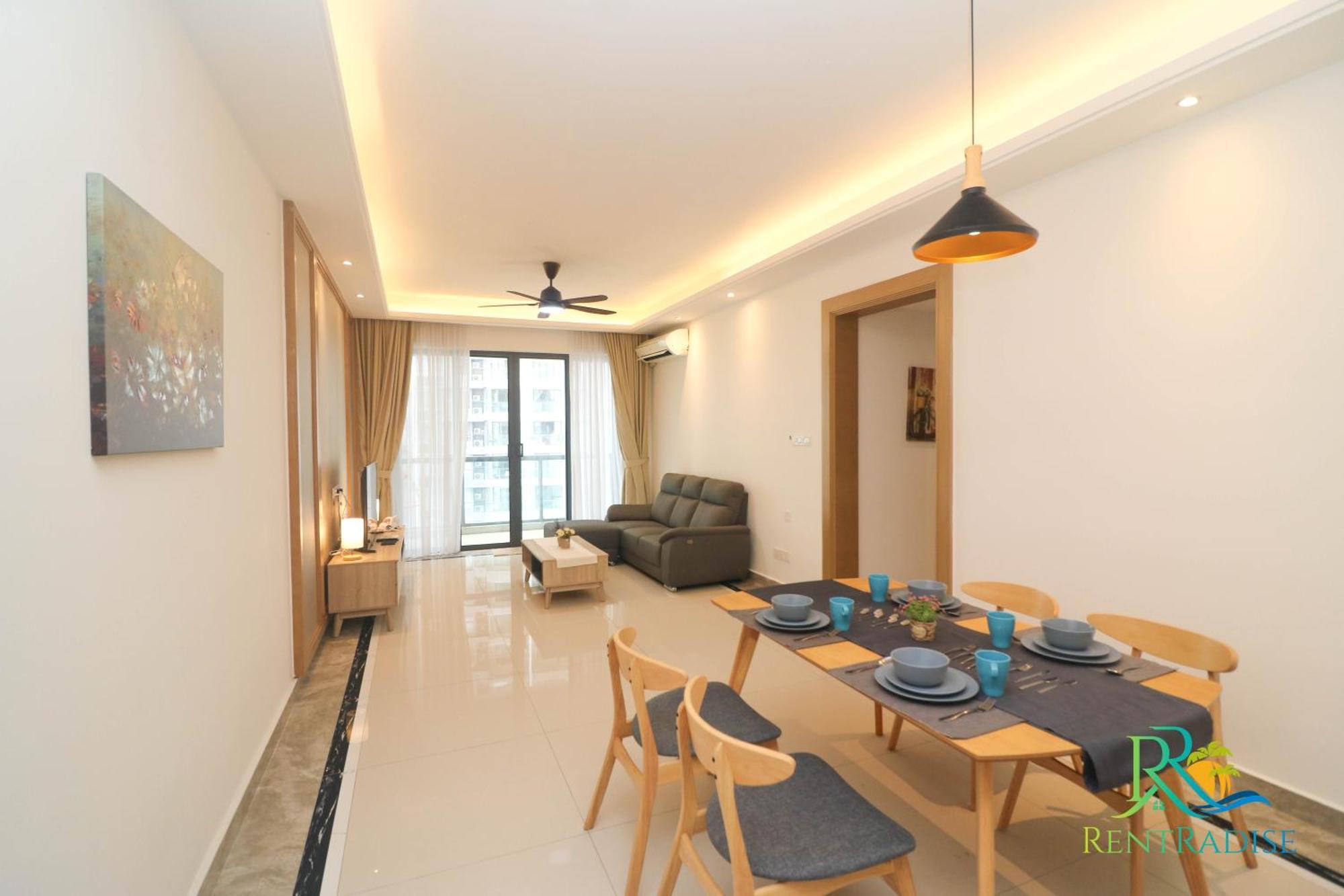 R&F Princess Cove Ciq Premium Sea & City View Suites By Neo Johor Bahru Ruang foto